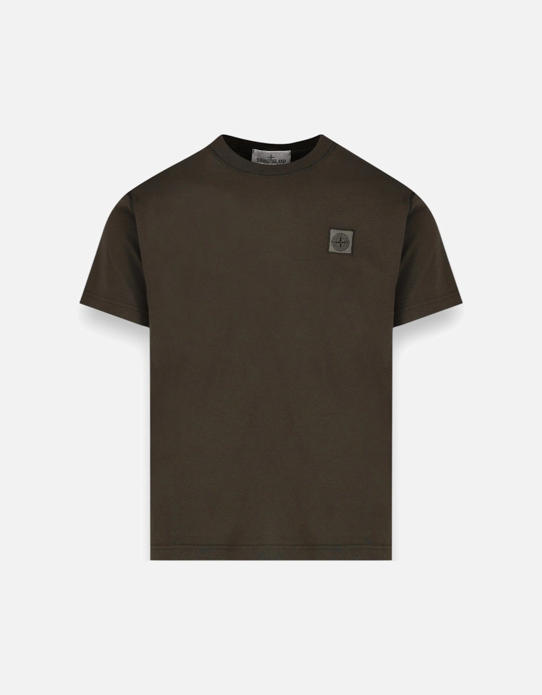 Military Green Fissato Patch T-Shirt, 5 of 4
