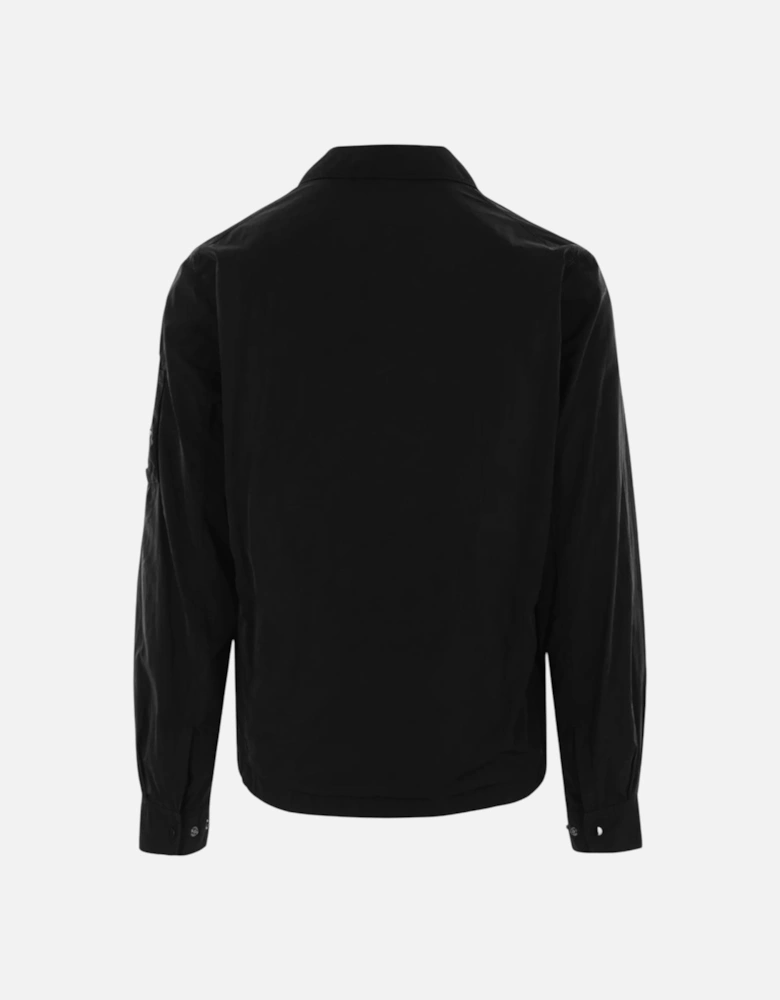 C.P. Company Black Lens Chrome-R Nylon Overshirt