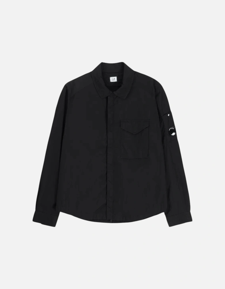 C.P. Company Black Lens Chrome-R Nylon Overshirt