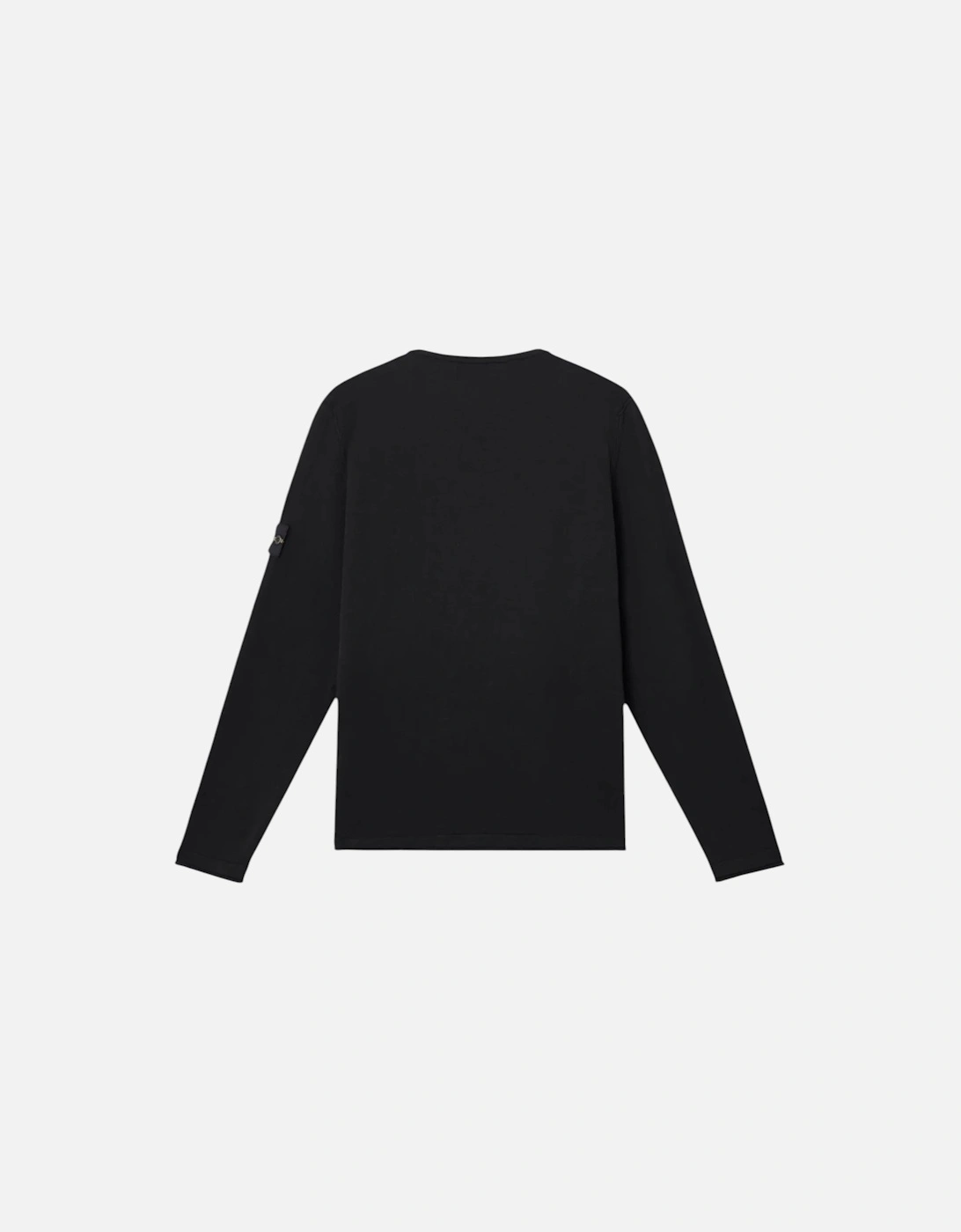 Navy Light Knit Cotton Sweatshirt