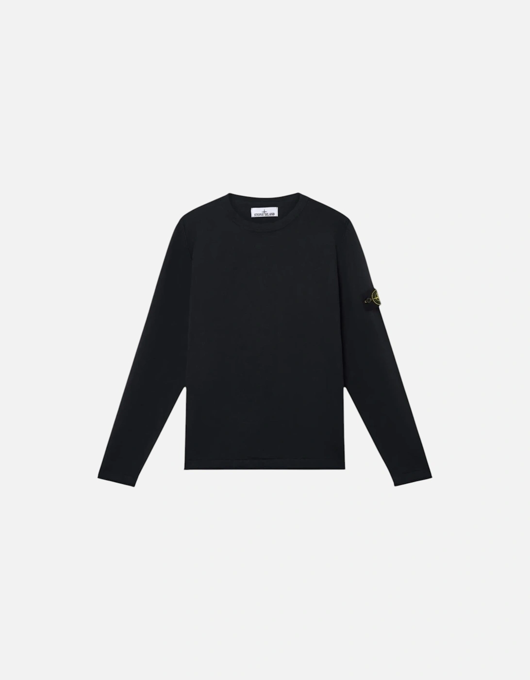 Navy Light Knit Cotton Sweatshirt, 3 of 2