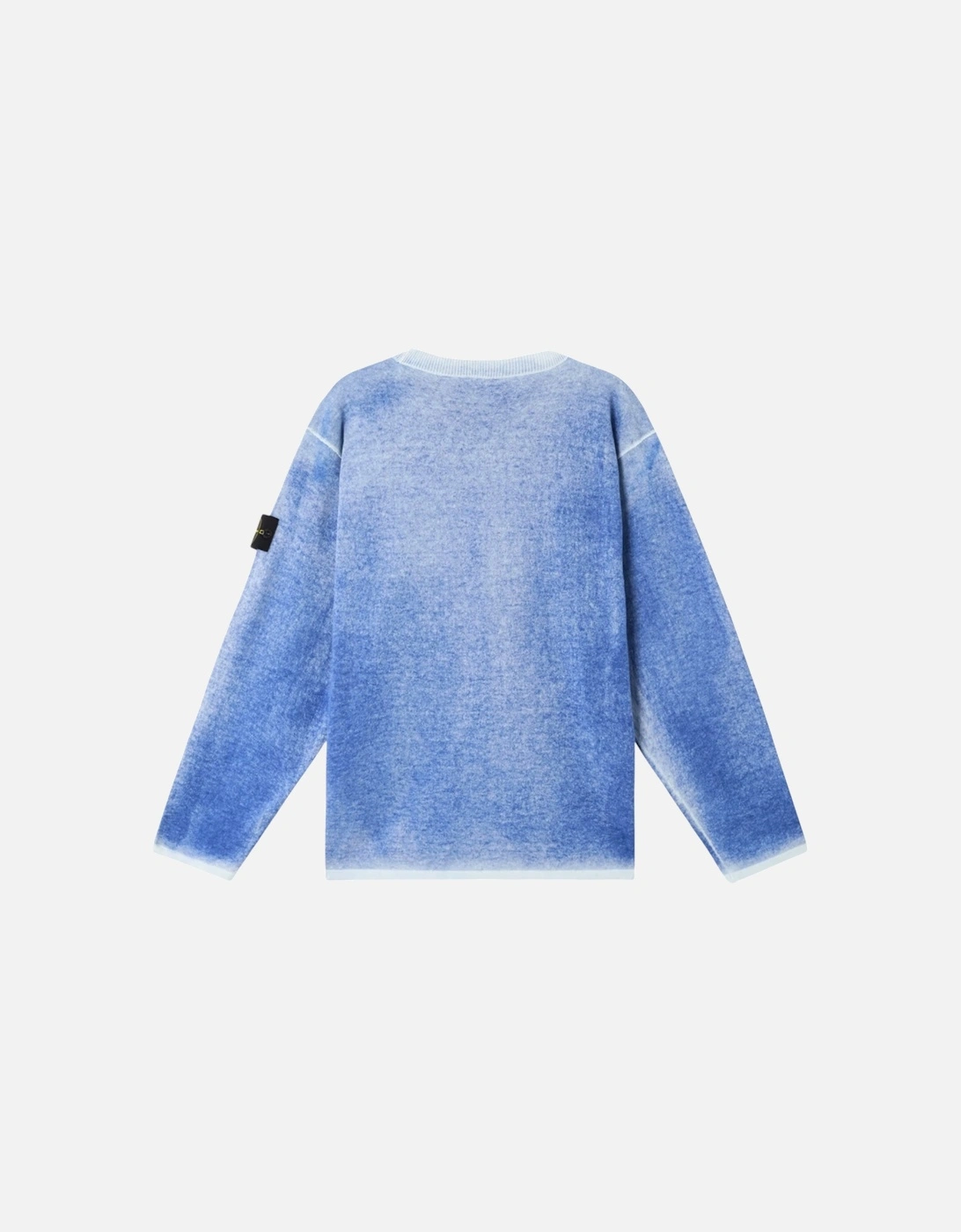 Raw Hand Light Organic Marine Blue Sweatshirt