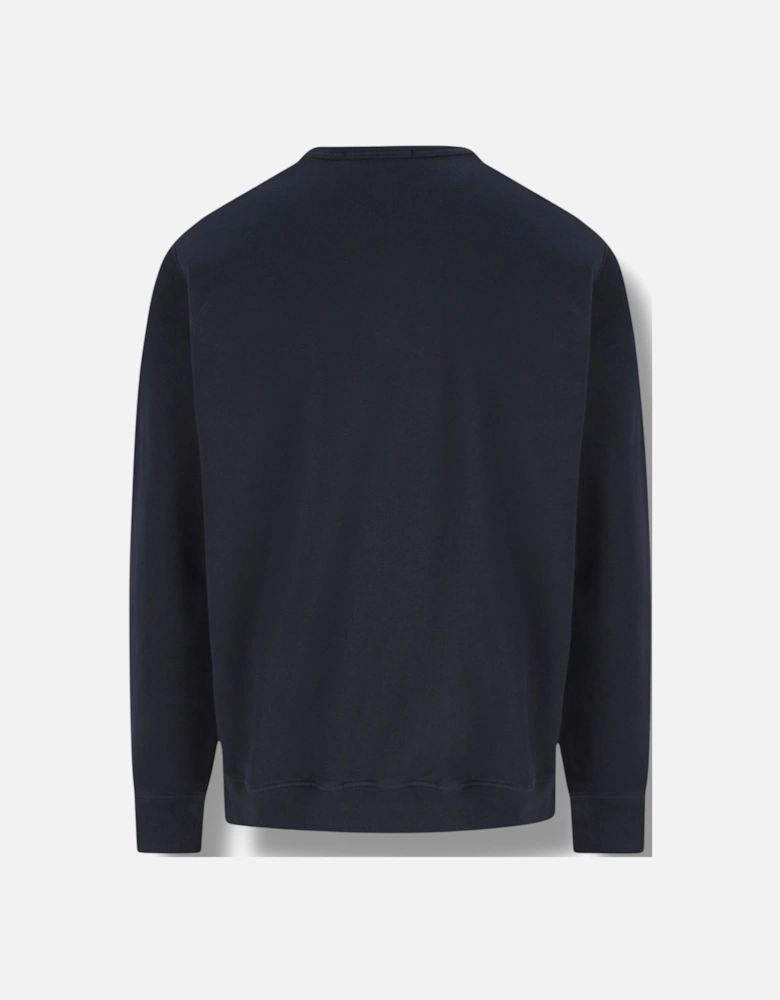 Organic Cotton Navy Sweatshirt