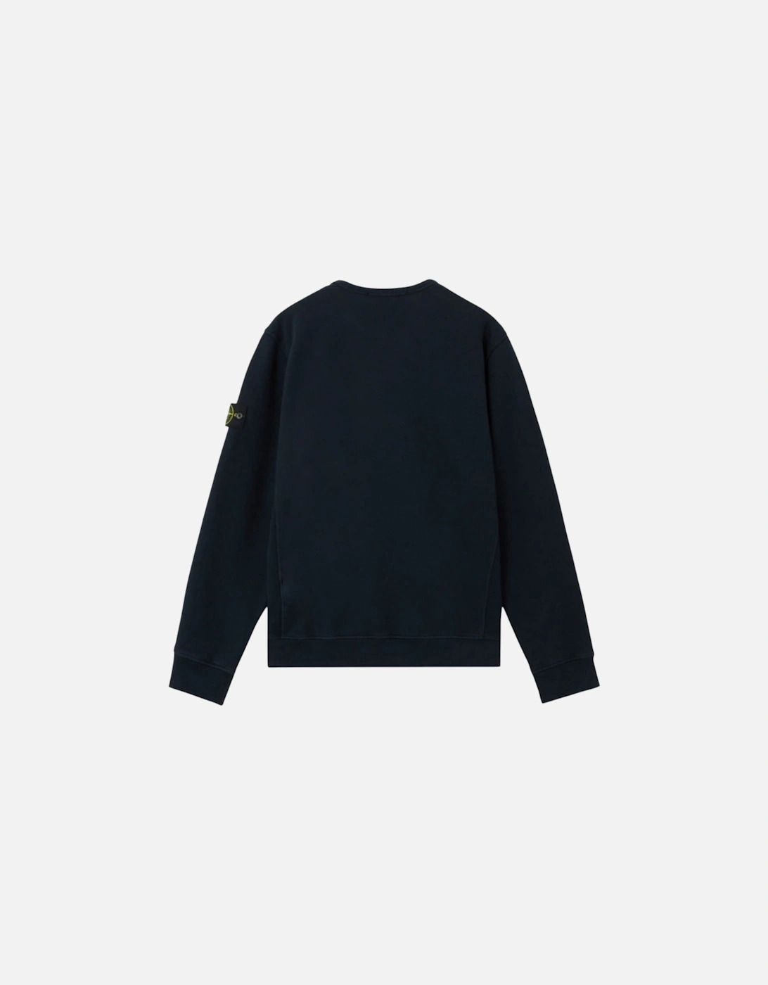 Malfile Fleece 'Old' Effect Navy Sweatshirt