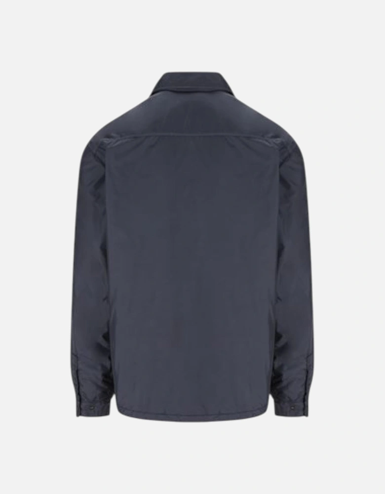 Crinkle Reps Navy Overshirt