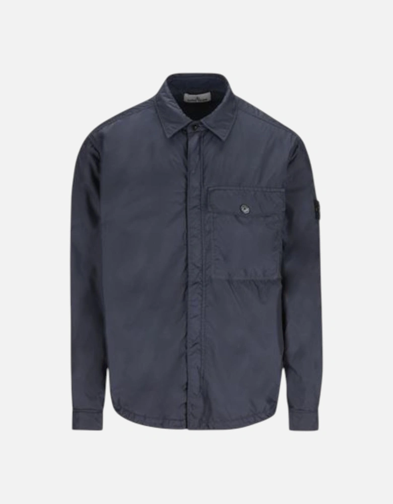 Crinkle Reps Navy Overshirt