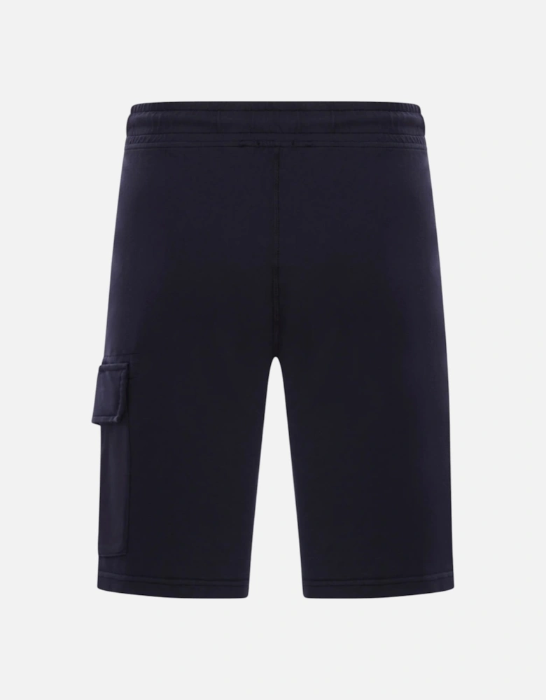C.P. Company Cotton Lens Navy Shorts