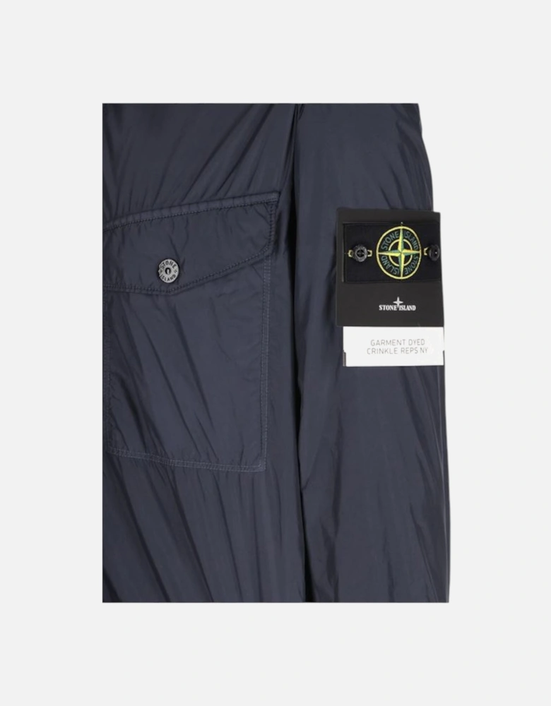 Crinkle Reps Navy Overshirt