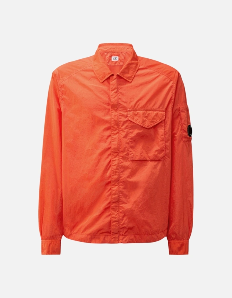 C.P. Company Chrome-R Full Zip Orange Overshirt