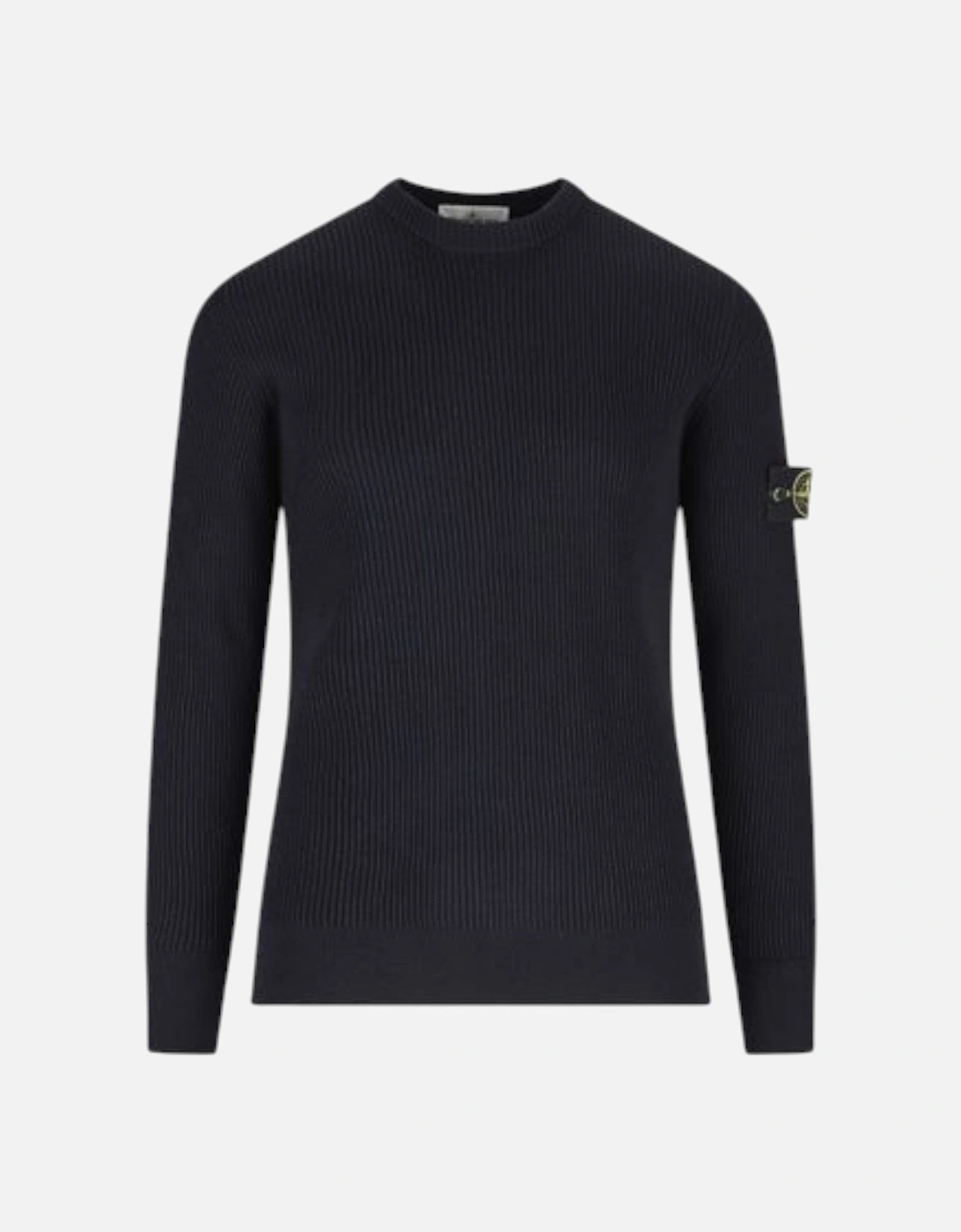 Full Rib RWS Wool Navy Sweatshirt