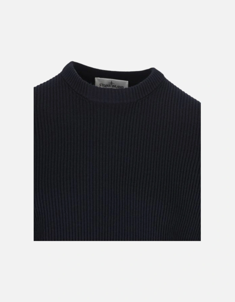 Full Rib RWS Wool Navy Sweatshirt