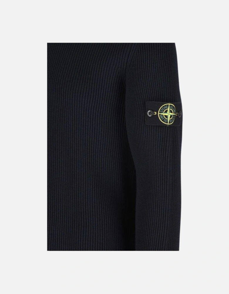 Full Rib RWS Wool Navy Sweatshirt