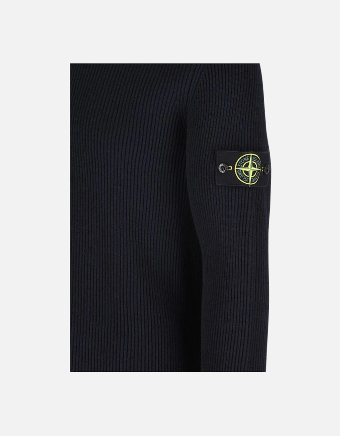 Full Rib RWS Wool Navy Sweatshirt