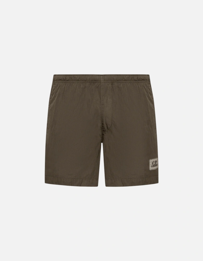 C.P. Company Chrome-R Ivory Green Swimshorts
