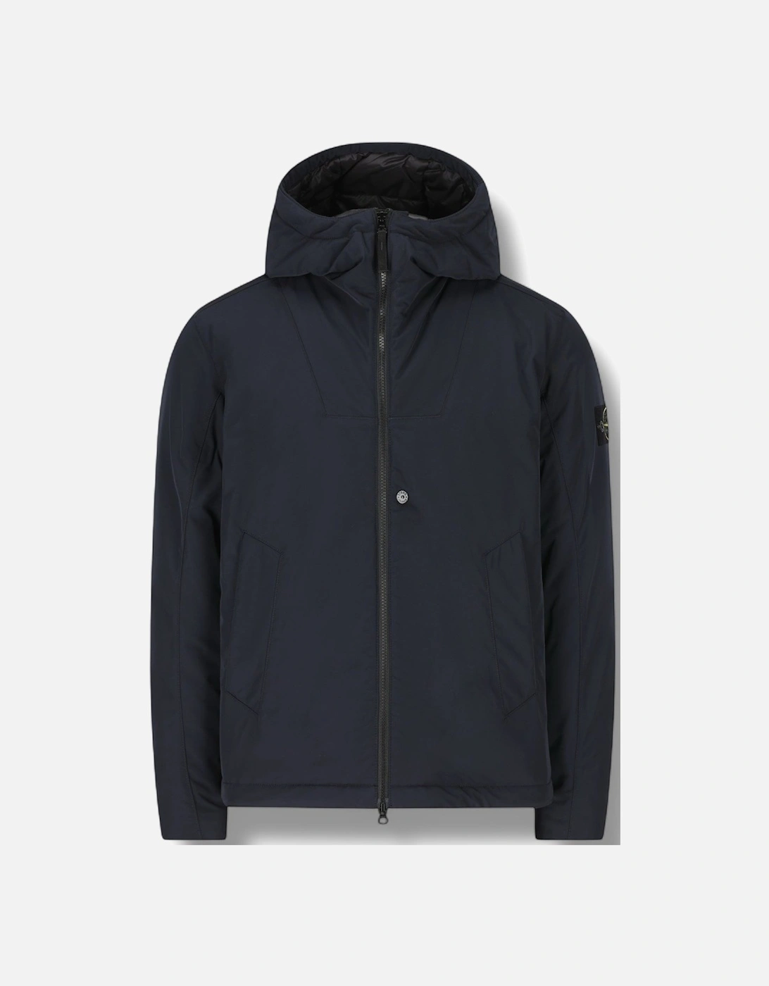 Padded Micro Twill Navy Jacket, 5 of 4