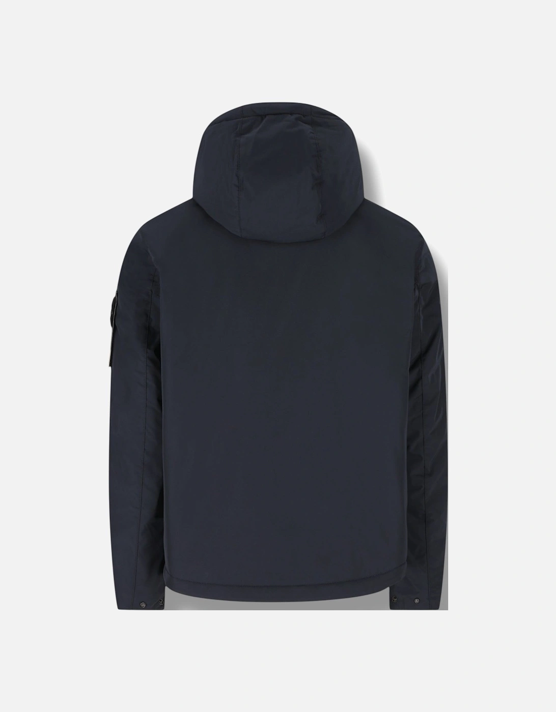 Padded Micro Twill Navy Jacket