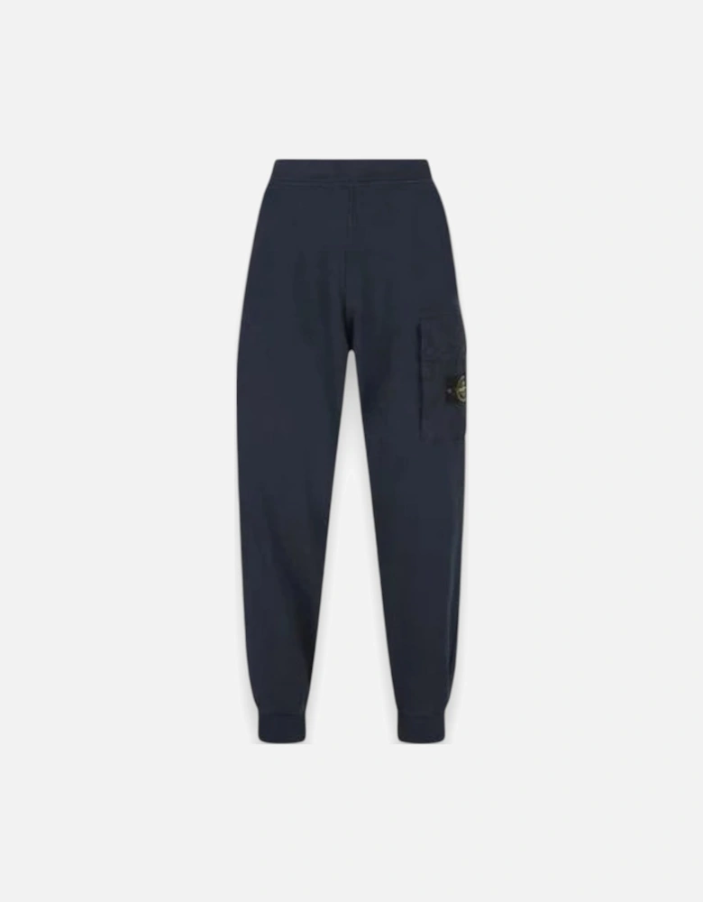 Organic Cotton Navy Fleece Joggers