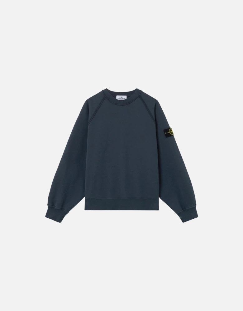 Brushed Organic Navy Sweatshirt