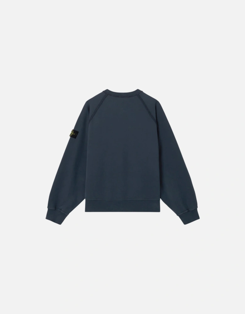 Brushed Organic Navy Sweatshirt
