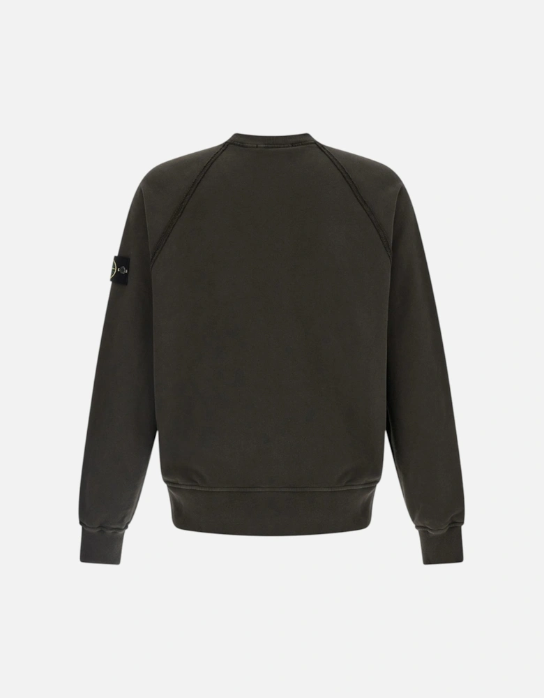 Brushed Organic Lead Grey Sweatshirt