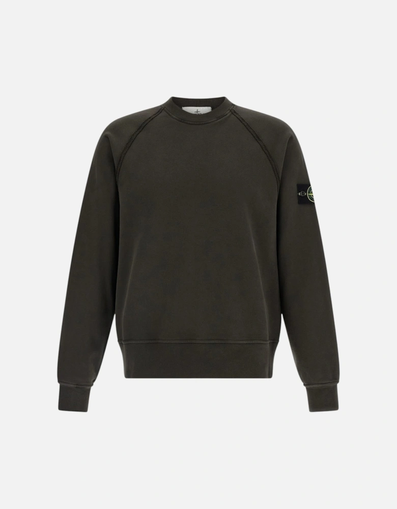Brushed Organic Lead Grey Sweatshirt