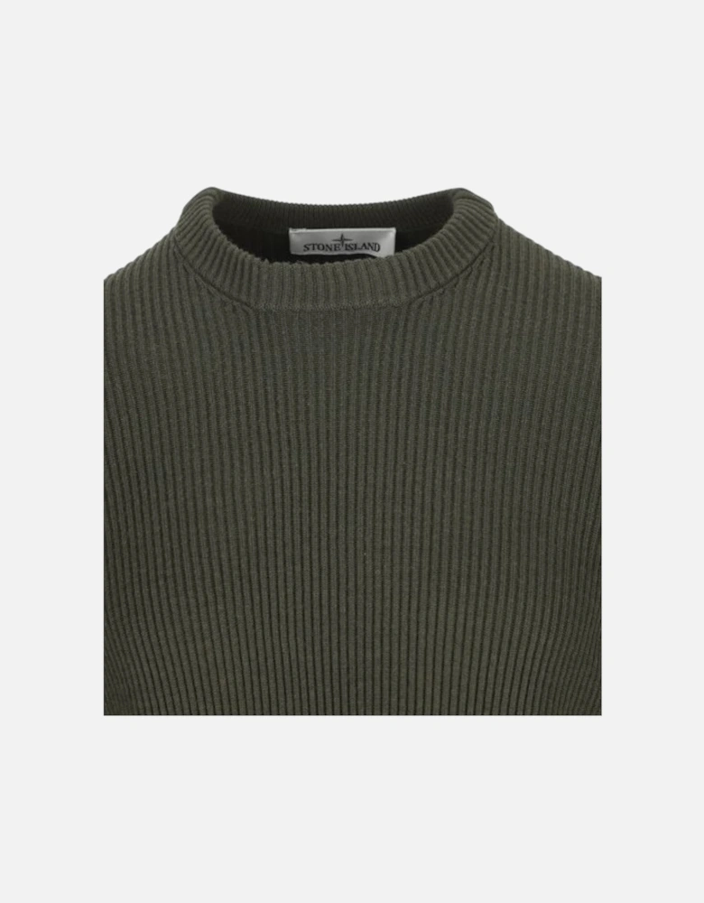 Full Rib RWS Wool Military Green Sweatshirt