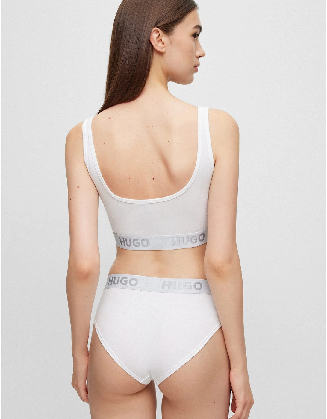 Sporty Logo Band Bralette