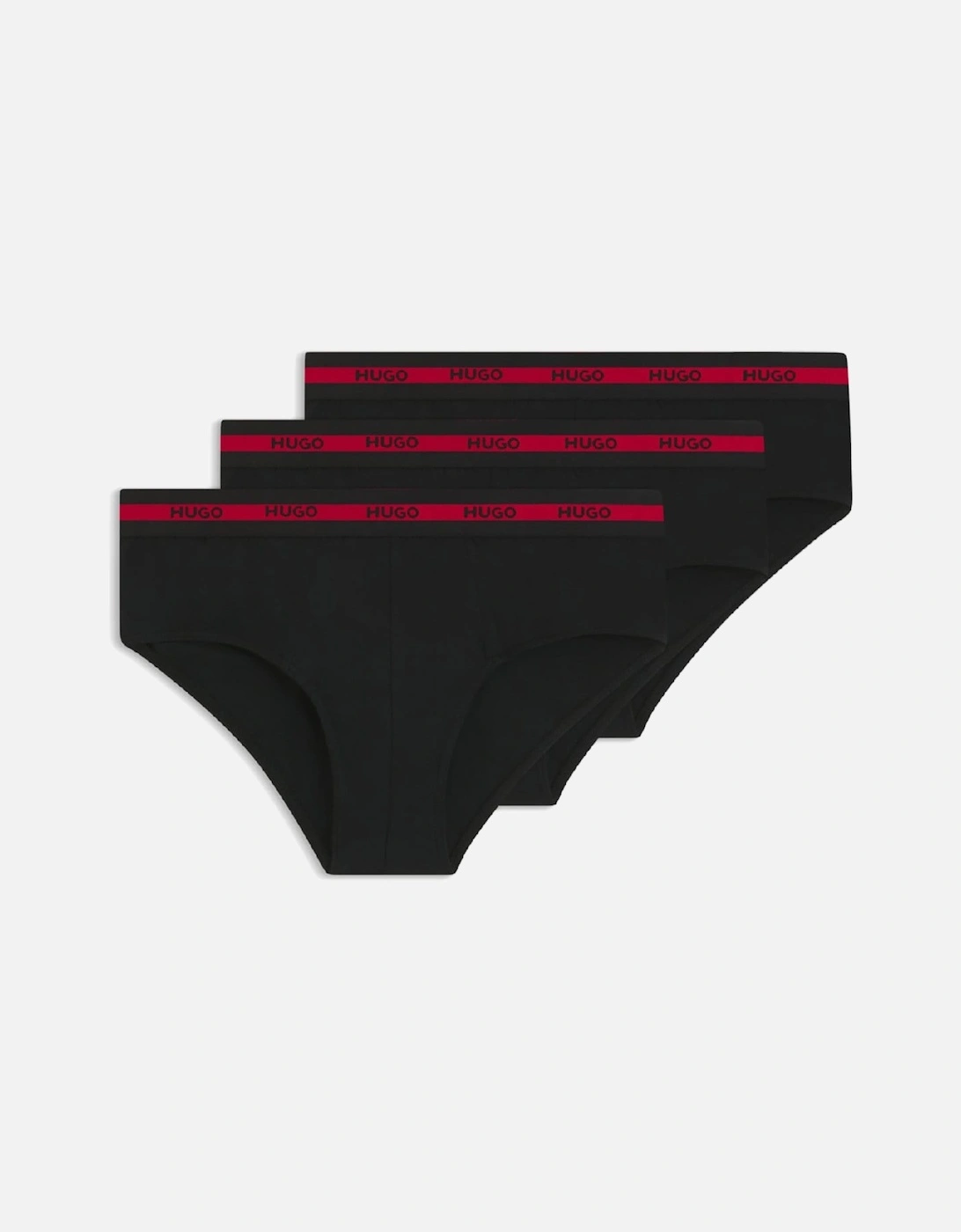 3 Pack of Logo Hip Briefs, 5 of 4