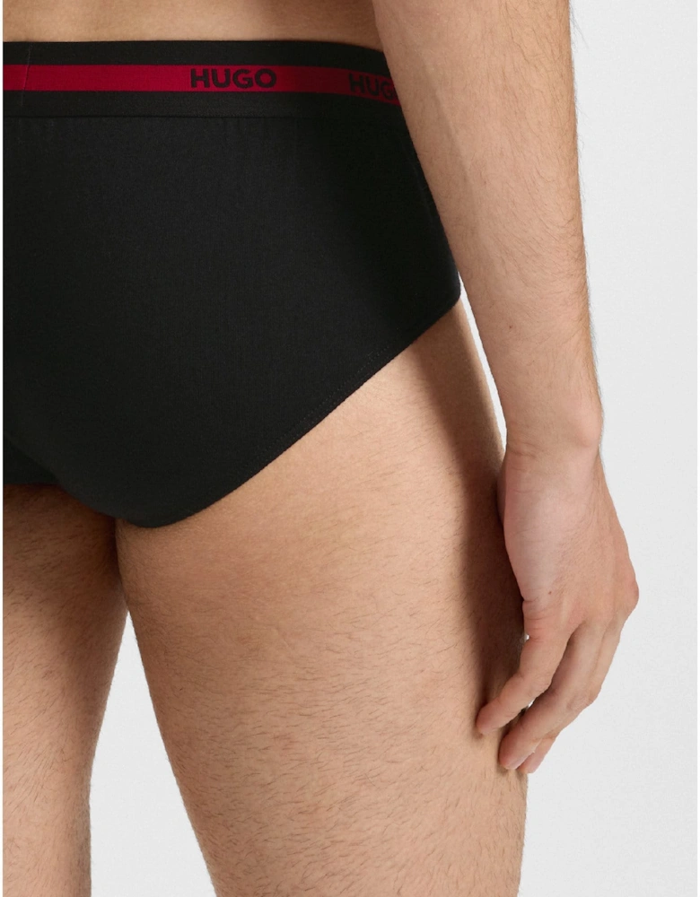 3 Pack of Logo Hip Briefs