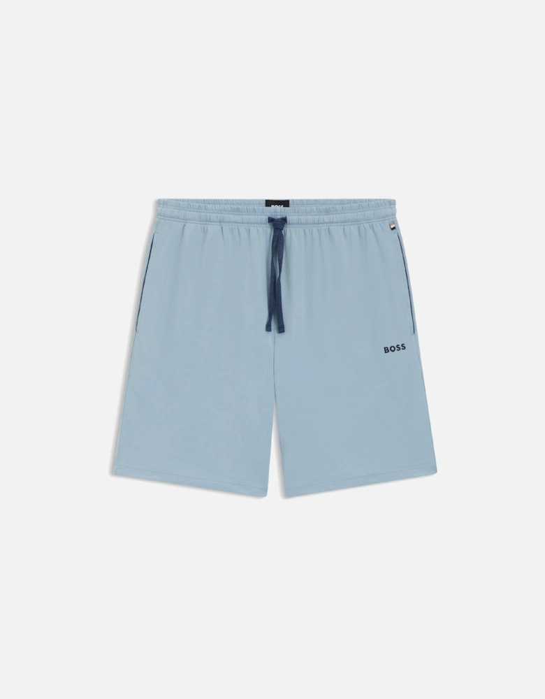 Embroidered Logo Shorts in Stretch Cotton