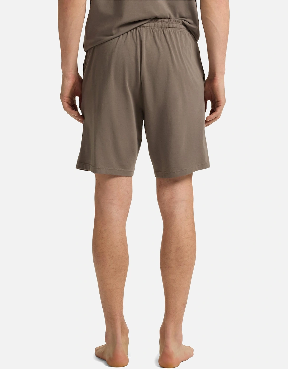 Embroidered Logo Shorts in Stretch Cotton