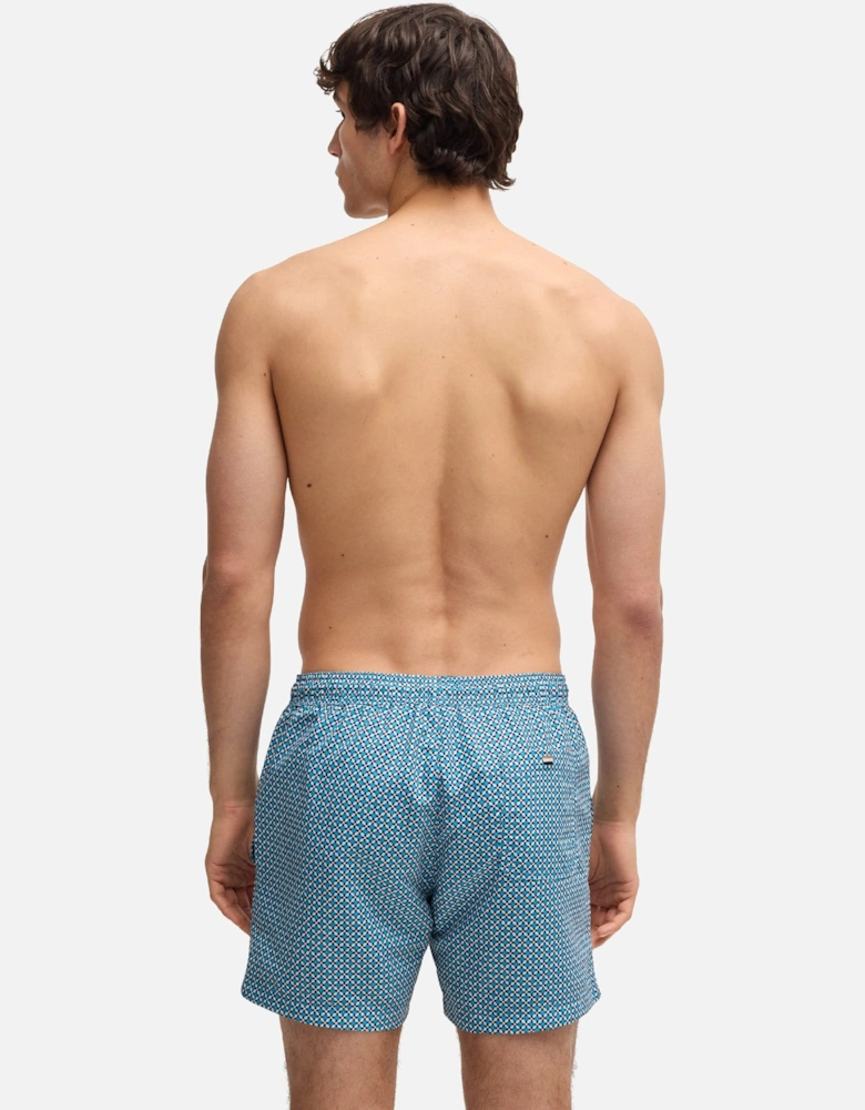 Vibe Printed Logo Swim Shorts