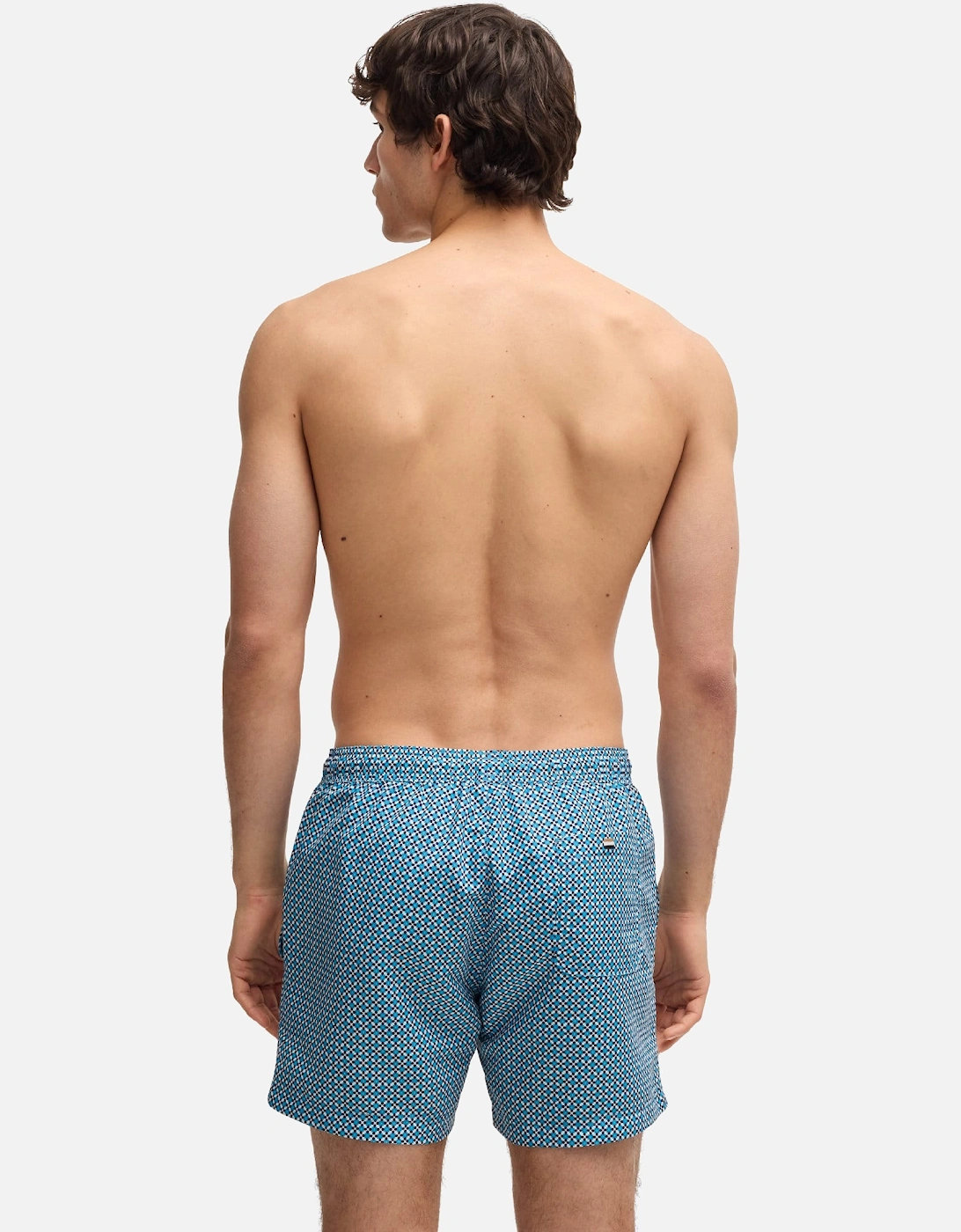 Vibe Printed Logo Swim Shorts