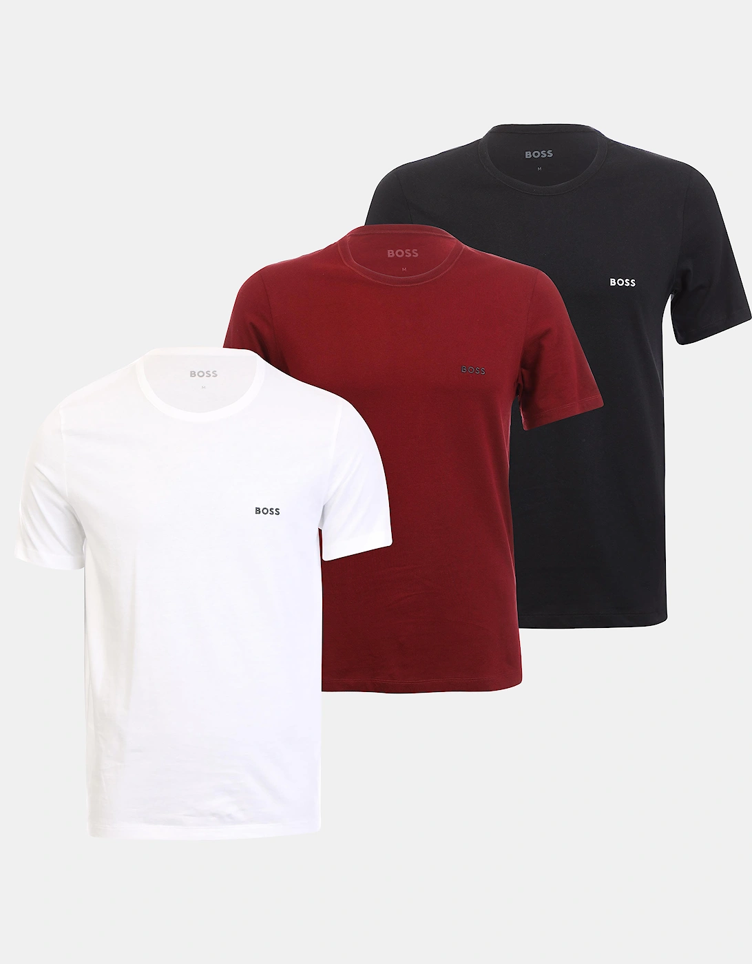 Classic 3 Pack Logo Underwear T-Shirts, 3 of 2