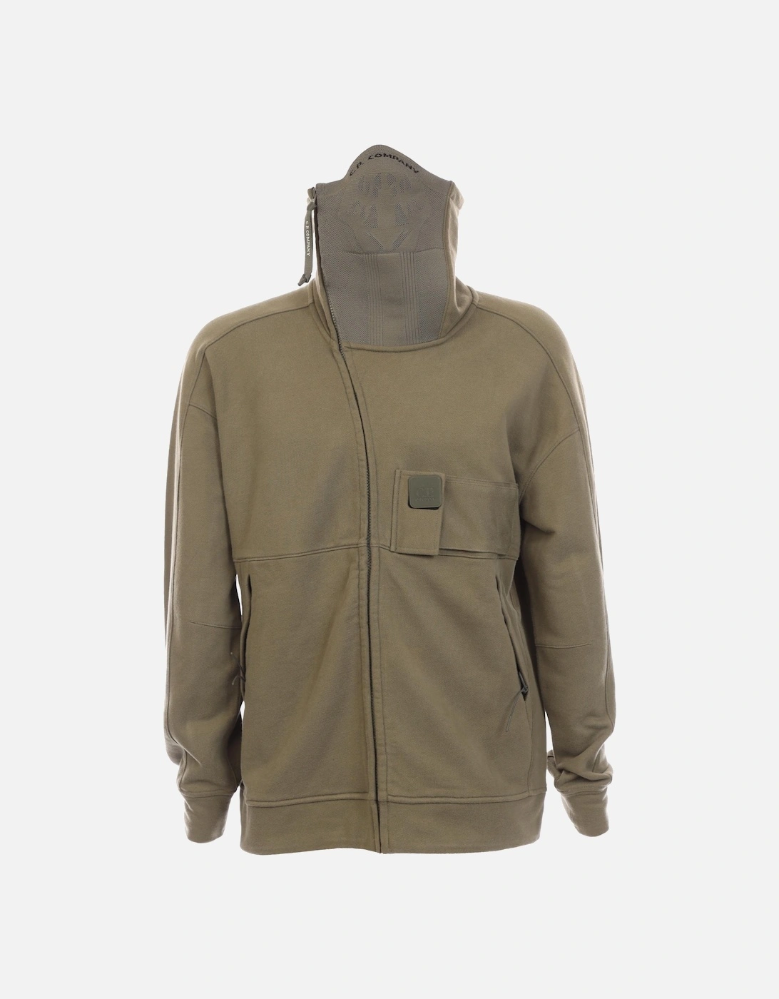 Diagonal Raised Fleece Hoodie, 3 of 2
