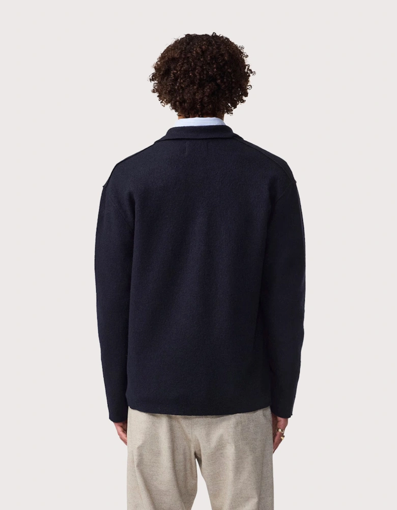 Jonas Boiled Wool Overshirt