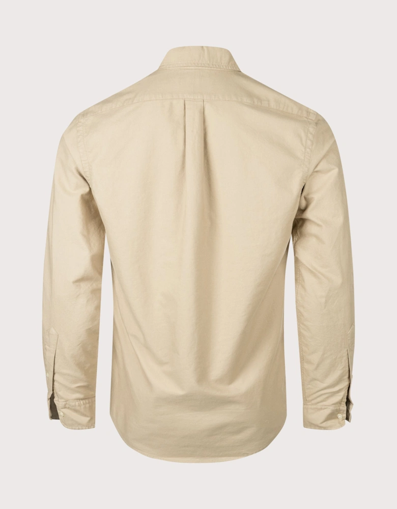 Custom Fit Garment Dyed Oxford Shirt