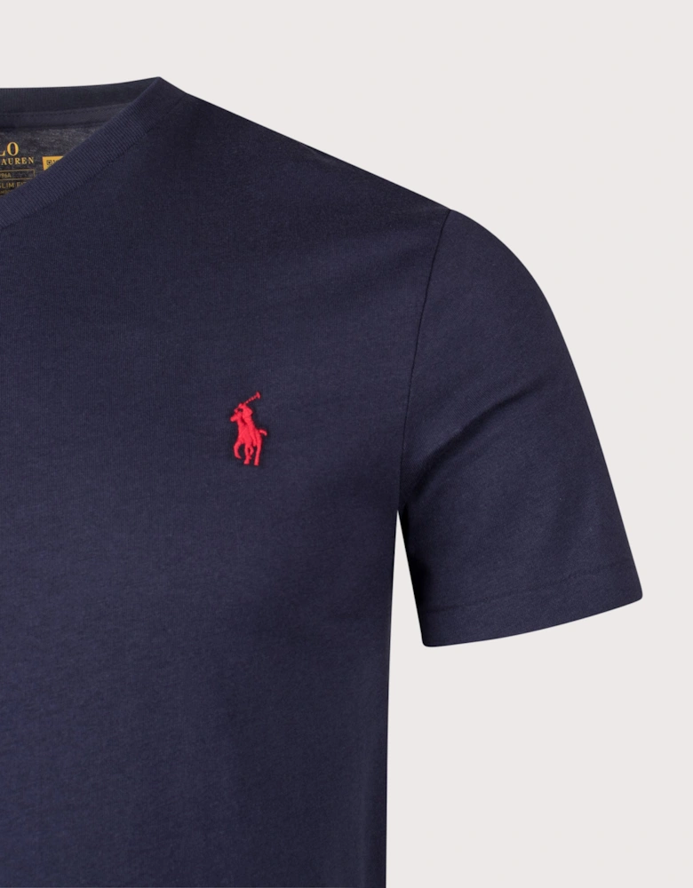 Custom Slim Fit V-Neck T-Shirt