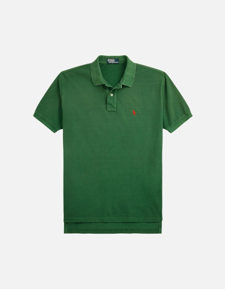 Ralph Lauren Original Fit Mesh Polo Shirt - Washed Forest