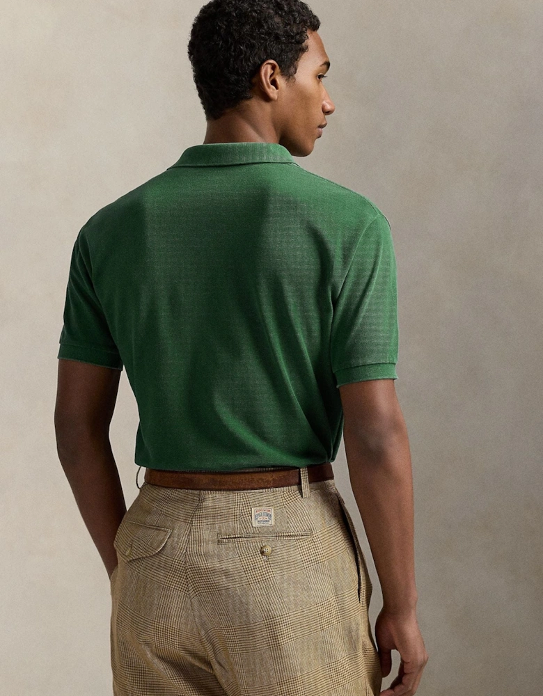 Ralph Lauren Original Fit Mesh Polo Shirt - Washed Forest