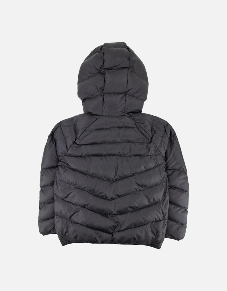 Junior Shield Logo Puffa Down Jacket Black