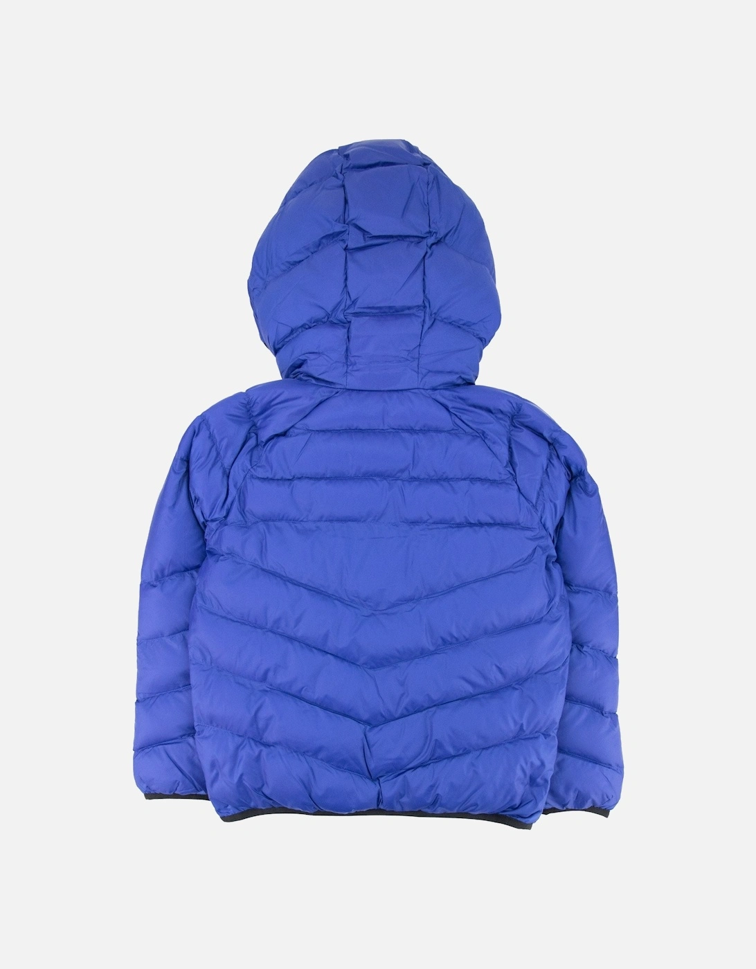 Junior Shield Logo Puffa Down Jacket Elec Blue
