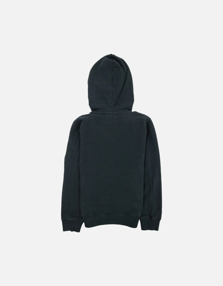 Undersixteen Arm Lens Hoodied Sweatshirt Black 999