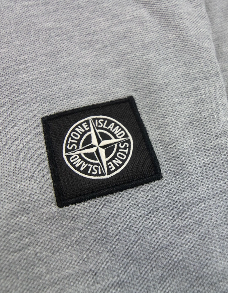 Junior L/s Polo Kids Grey/blue V1064