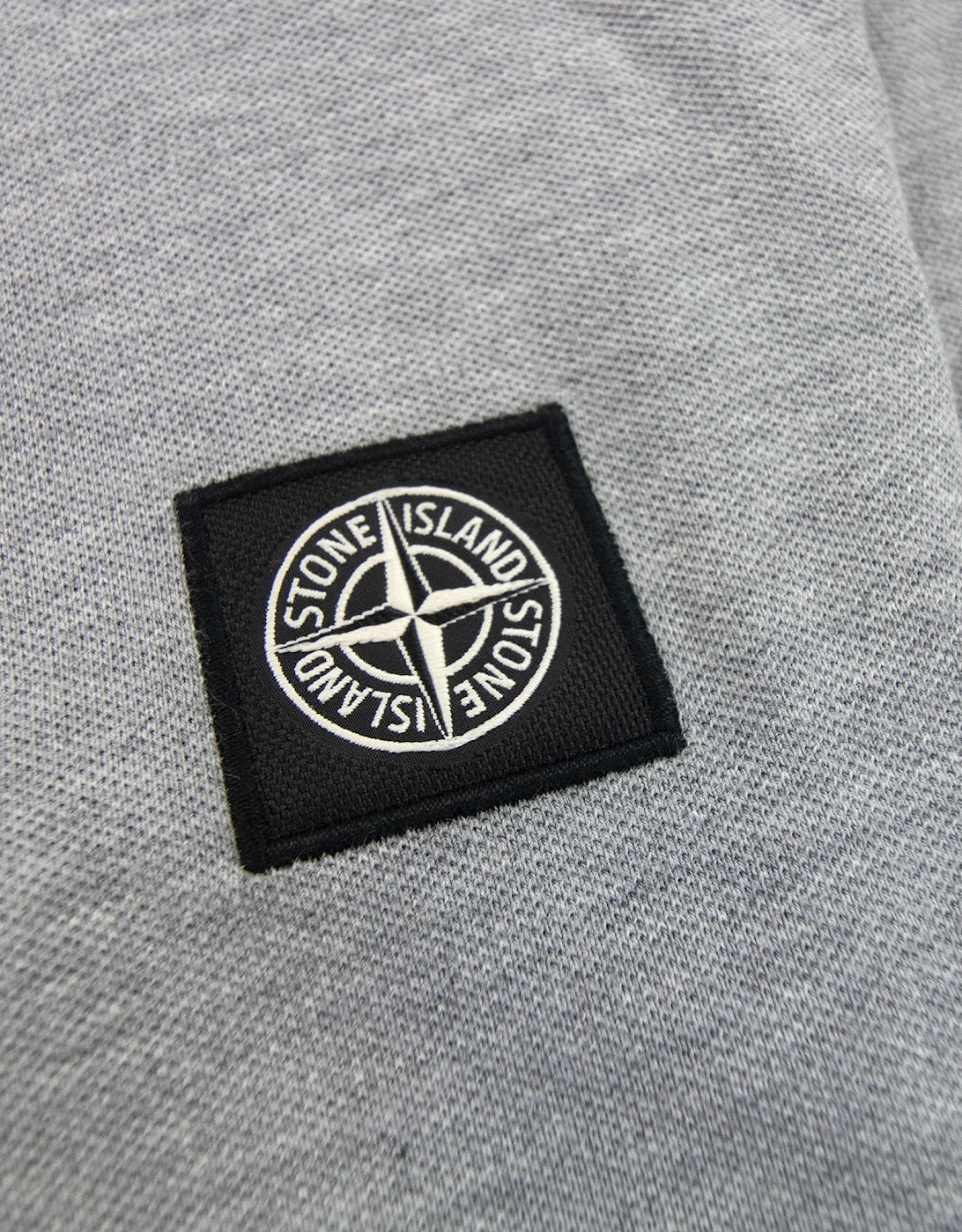 Junior L/s Polo Kids Grey/blue V1064