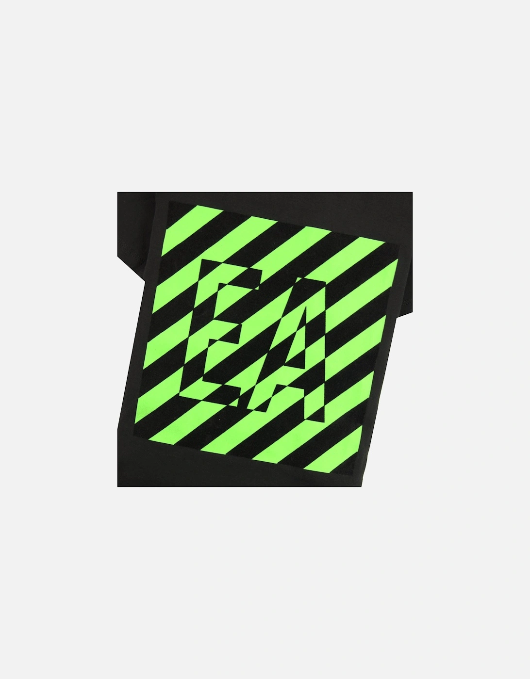 Jnr Contrasting Logo T-shirt Nero