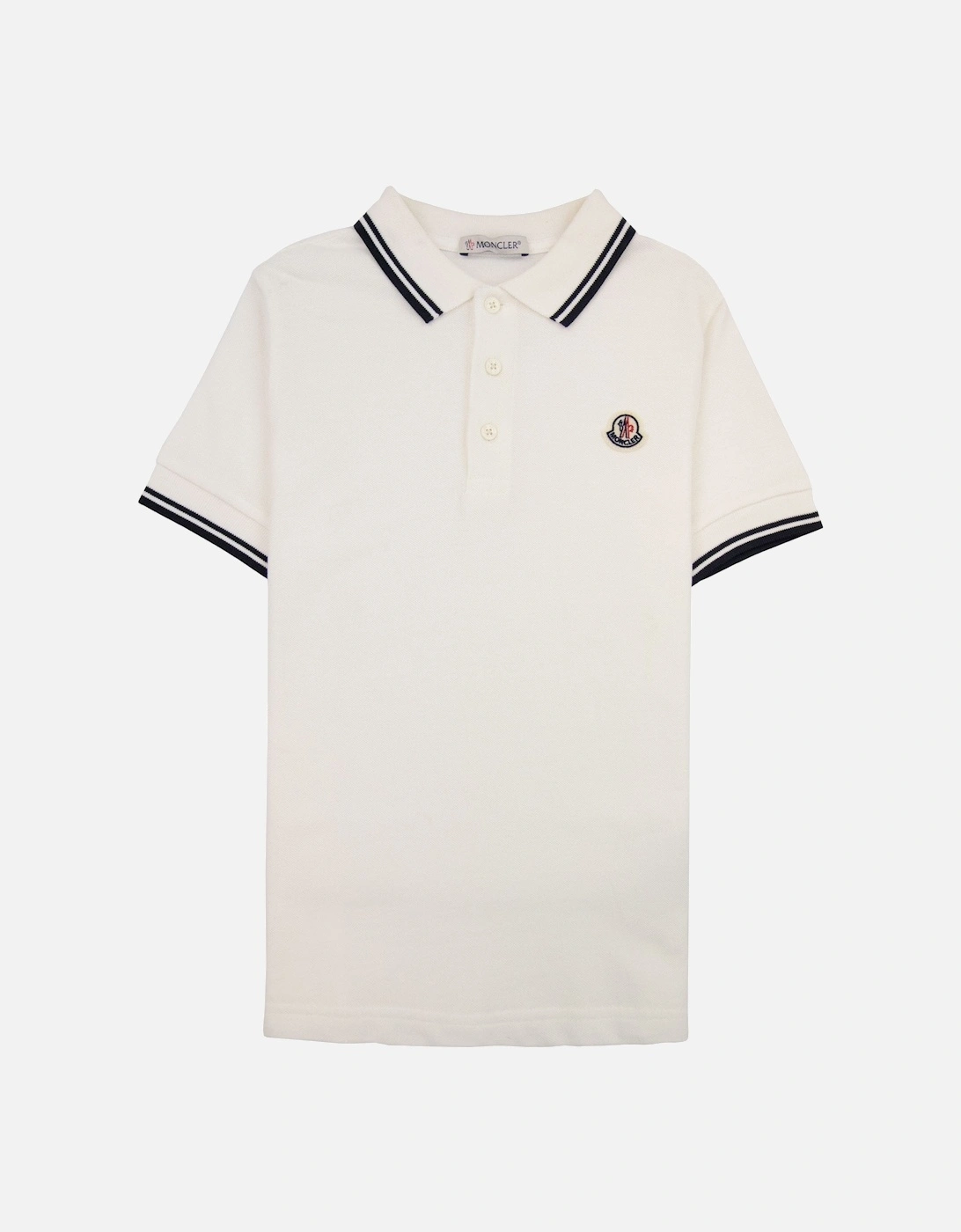 Junior Logo S/s Polo Off White 032, 4 of 3