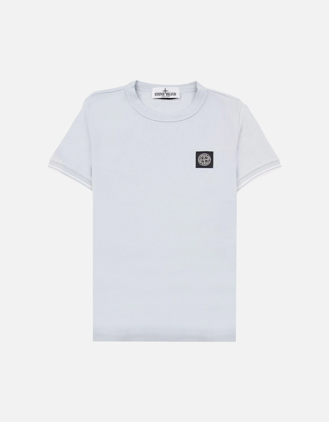 Junior 2100001 Light Cotton Compass Patch T Shirt Sky Blue V0041, 5 of 4