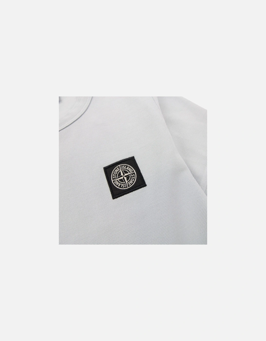 Junior 2100001 Light Cotton Compass Patch T Shirt Sky Blue V0041