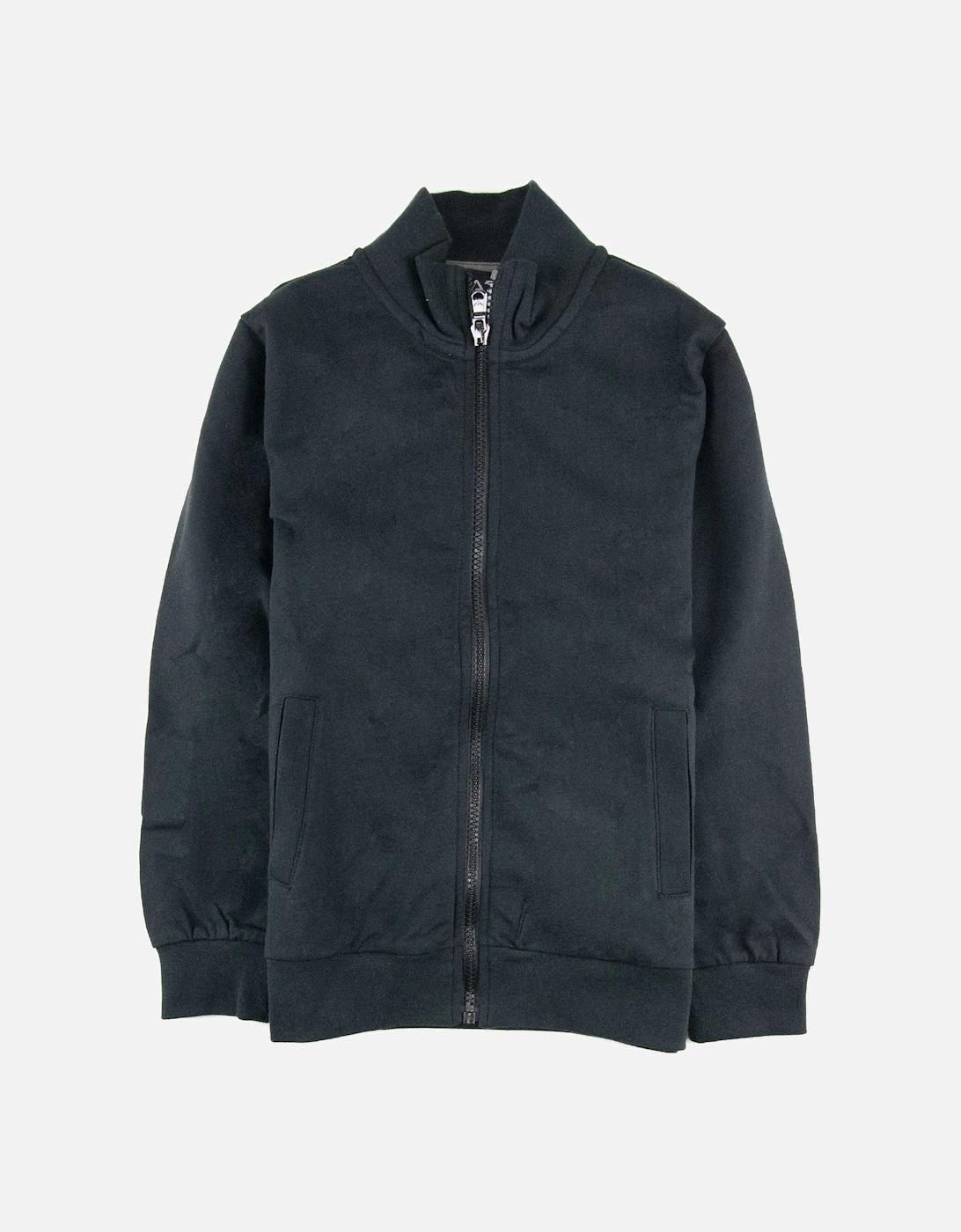 Junior Back Logo Funnel Neck Sweatshirt Black, 3 of 2